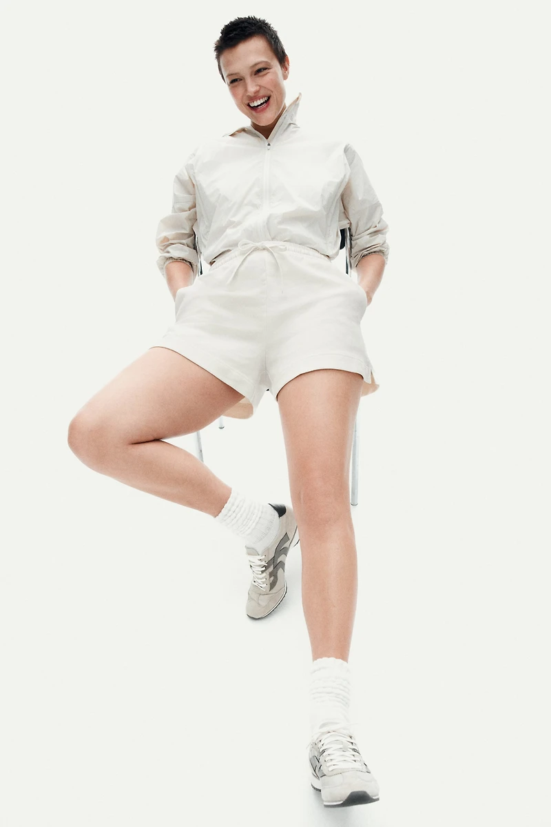 Washed Cotton Sweatshorts