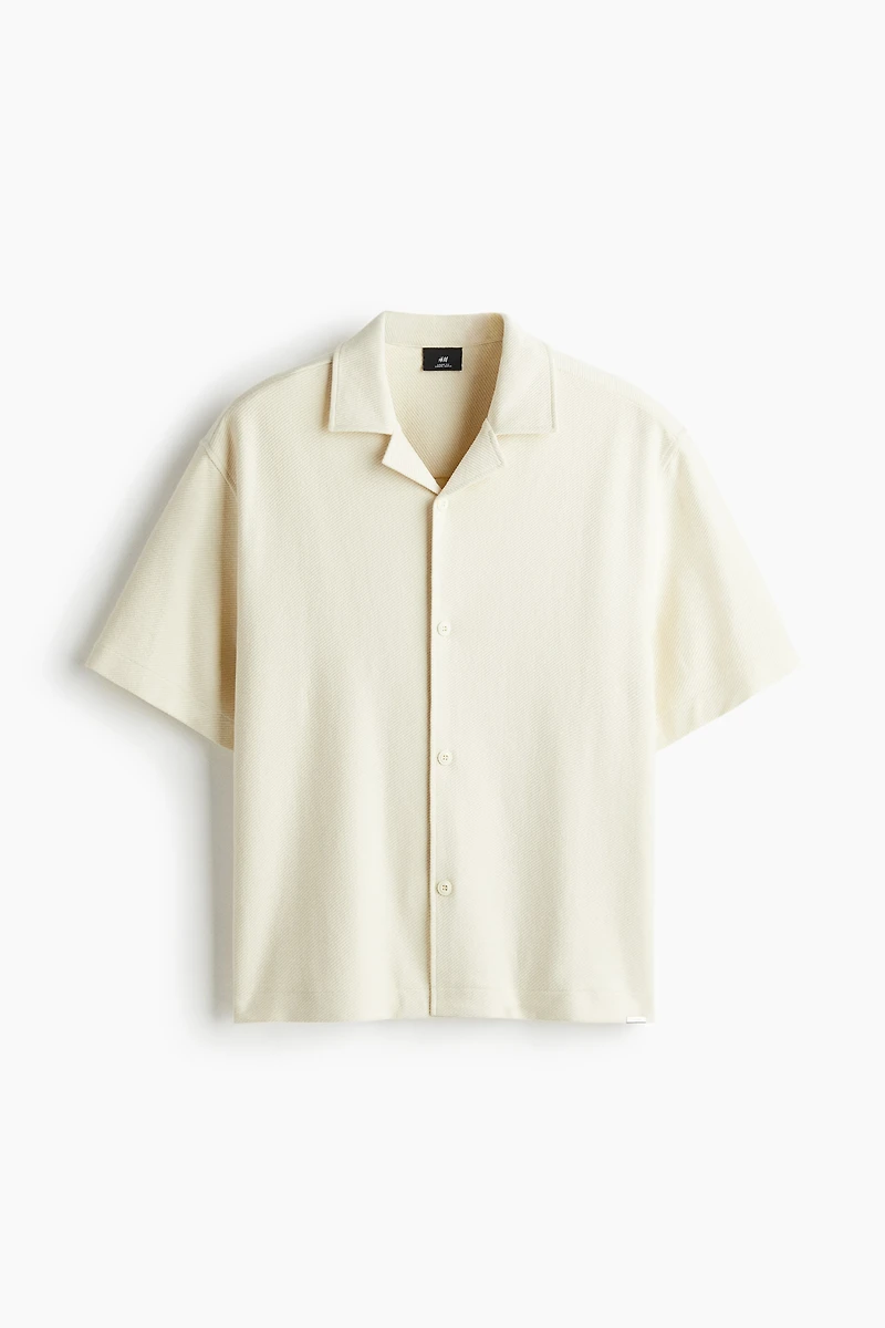 Loose-Fit Brushed Resort Shirt