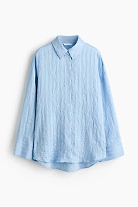 Chemise en lyocell mélangé