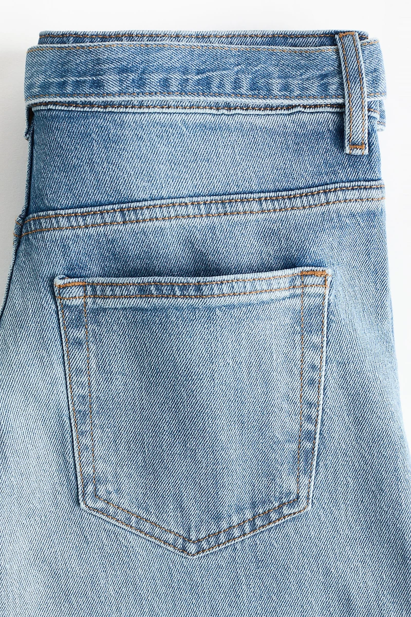 Wide-Leg Ultra High Jeans