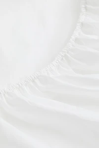 Cotton Percale Fitted Sheet