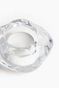 Glass Tea Light Holder