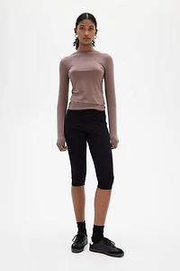 Sheer Jersey Top