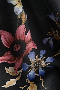 Wide-Leg Viscose-Blend Pants