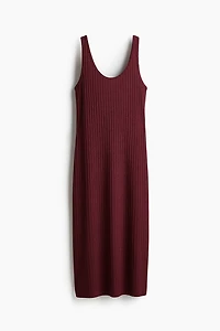 Rib-Knit Dress
