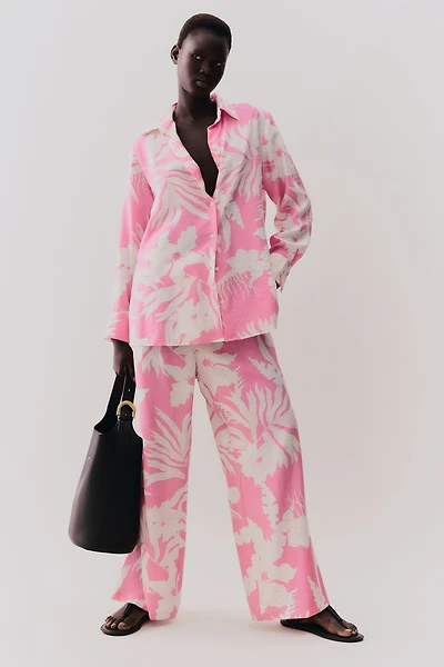 Pantalon ample avec cordon de serrage