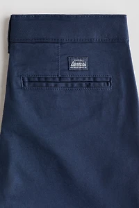 Short chino en coton