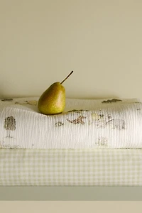 Patterned Muslin Blanket