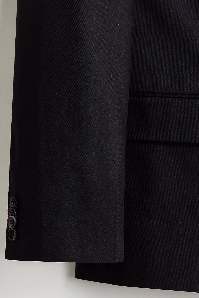 Relaxed-Fit Double-Breasted Jacket