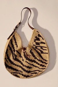 Straw Shoulder Bag