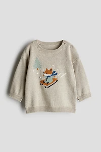 Cotton Knit Sweater