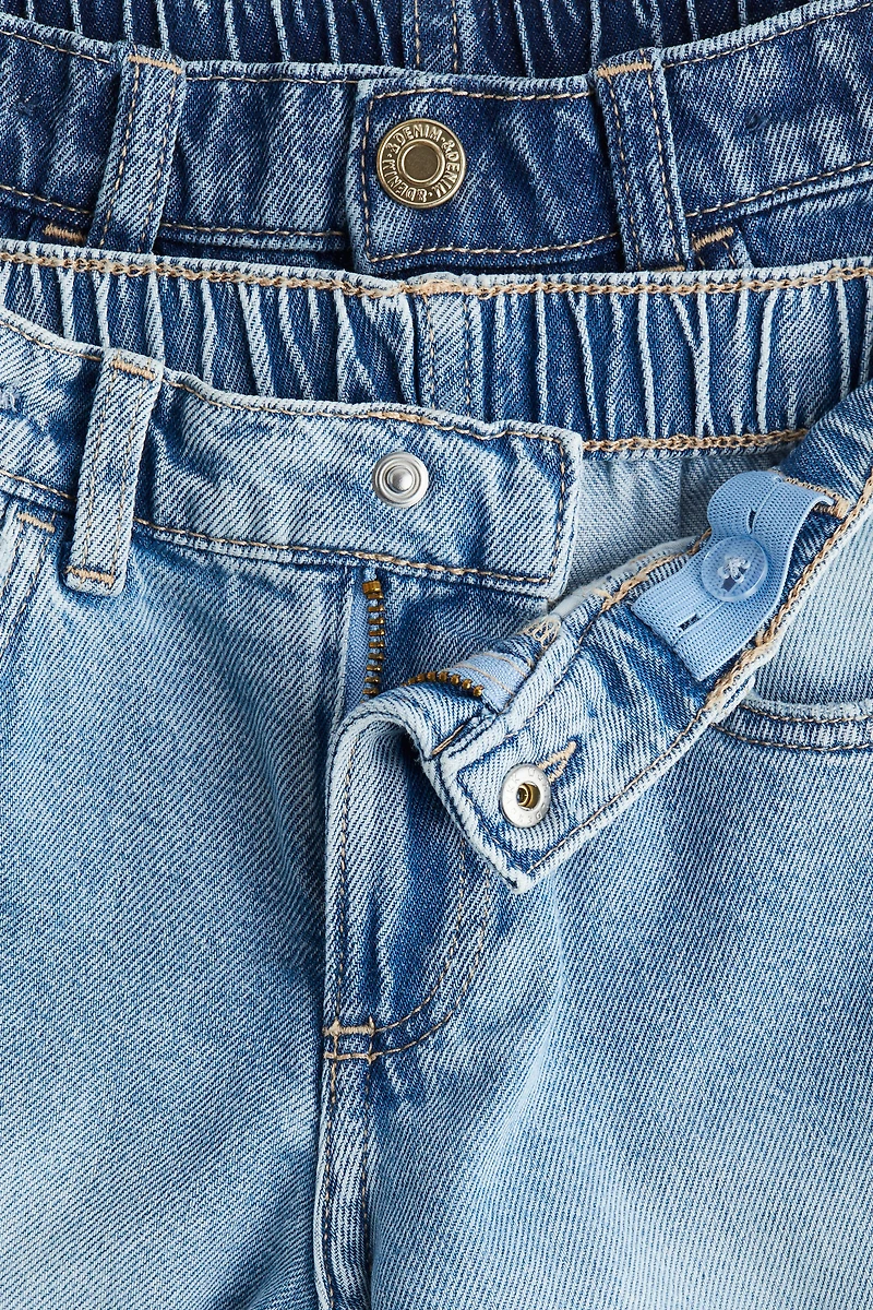 Jean ample coupe tonneau