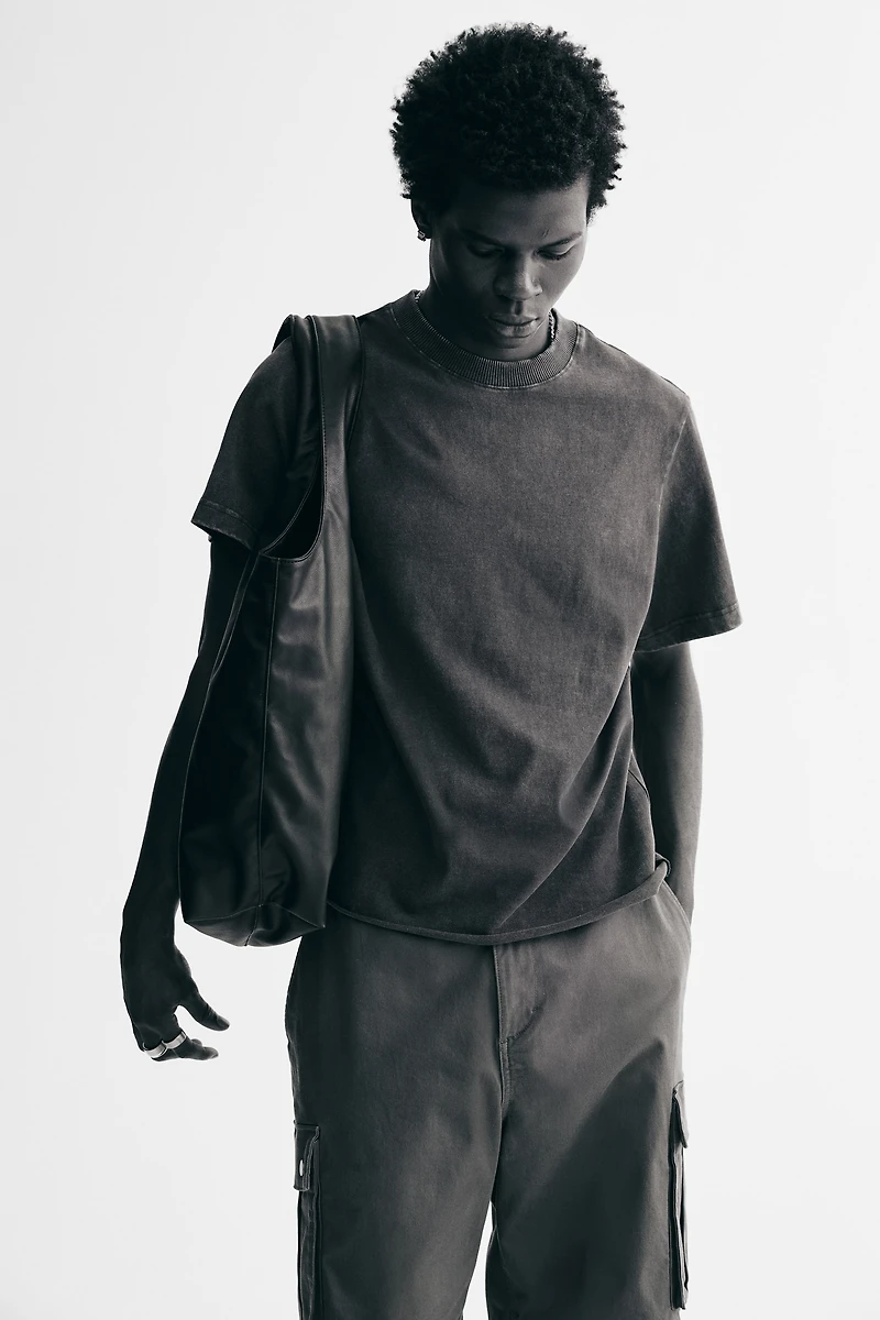 Regular-Fit Washed T-Shirt