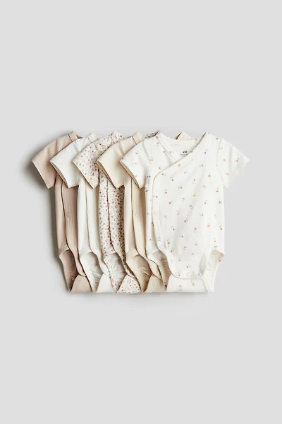 5-pack Cotton Bodysuits