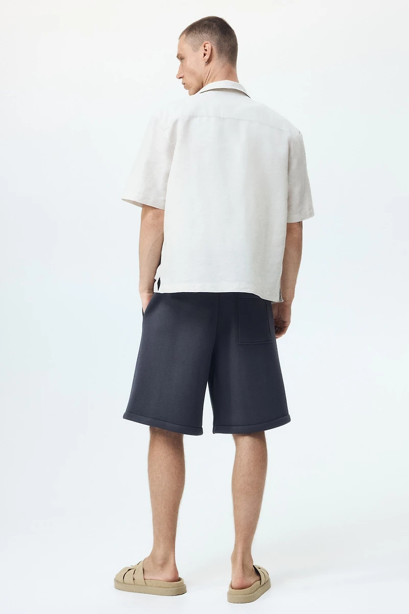 Relaxed-Fit Scuba Shorts