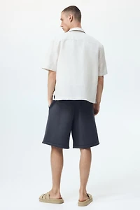 Relaxed-Fit Scuba Shorts