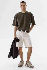 Oversized-Fit Scuba T-Shirt
