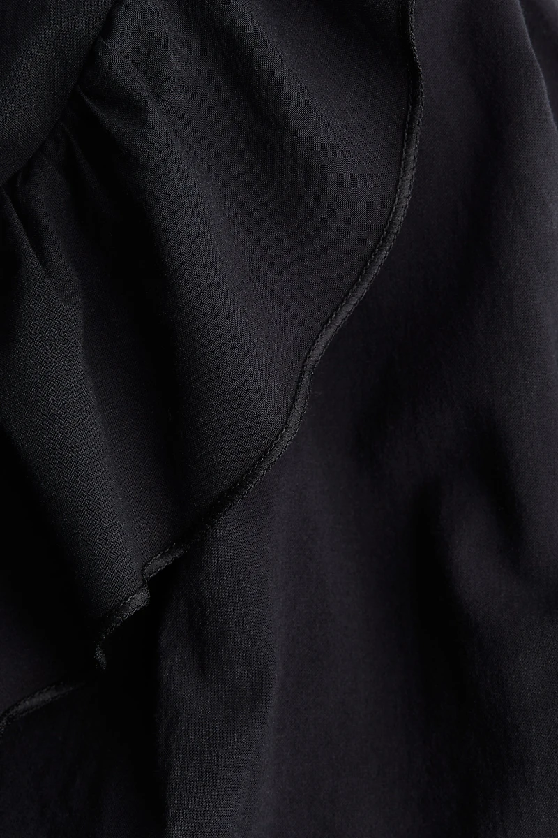 Ruffle-Trimmed Dress