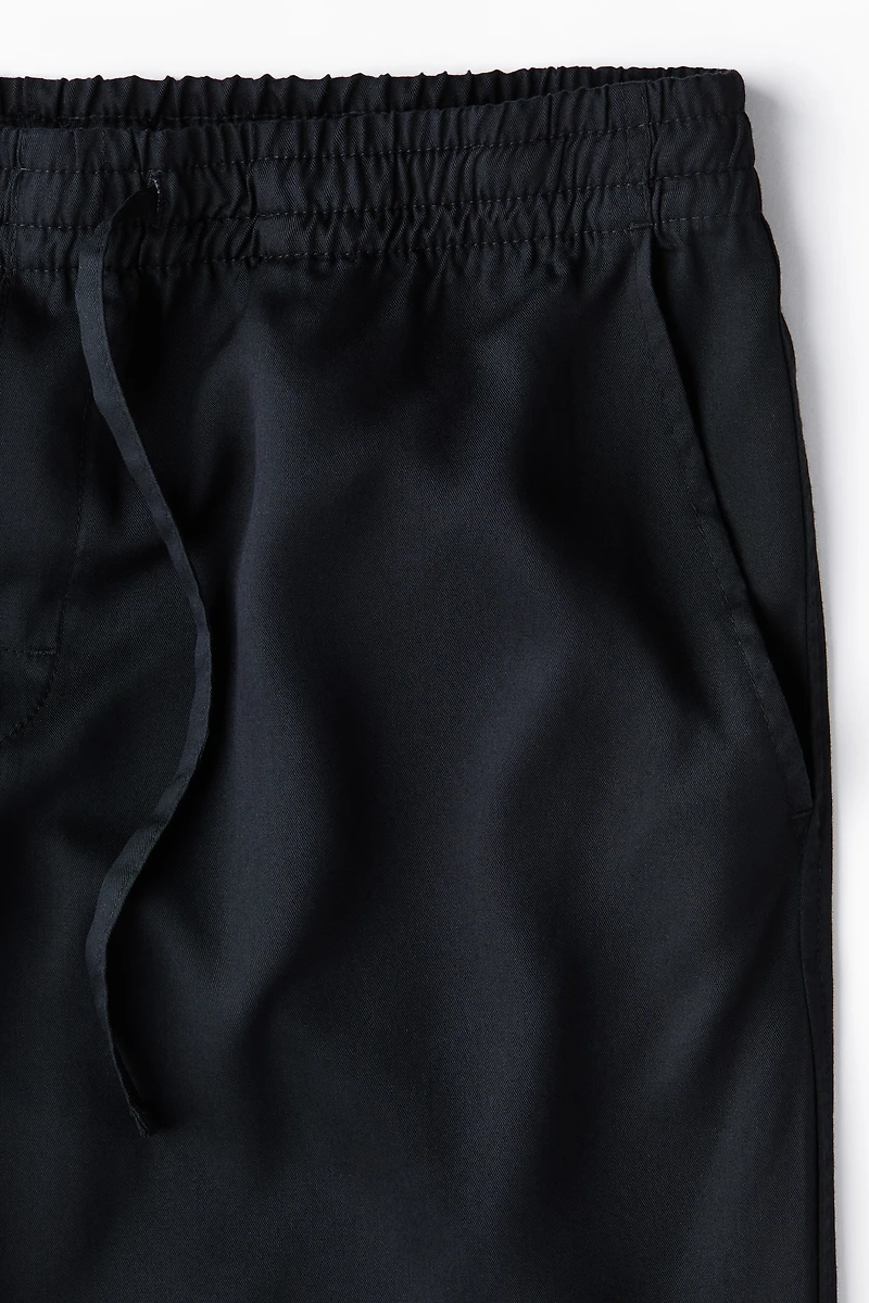 Relaxed-Fit Lyocell Pants