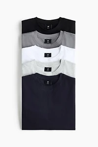 5-pack Regular Fit T-shirts