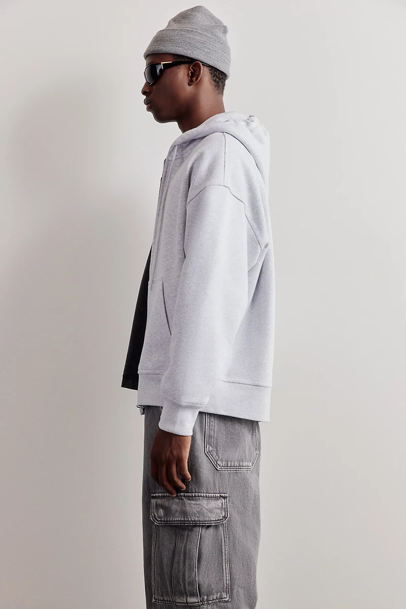 Oversized Fit Hooded Jacket