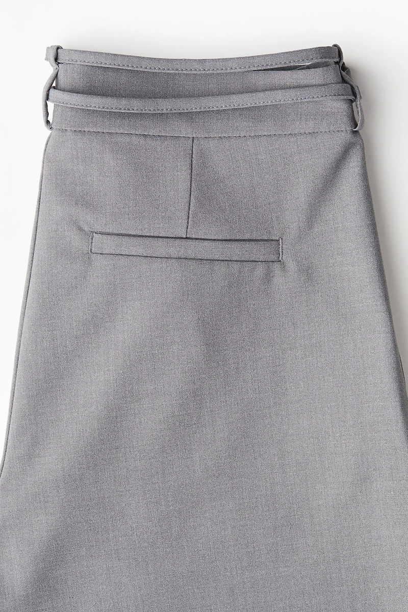 Belted Dress Pants