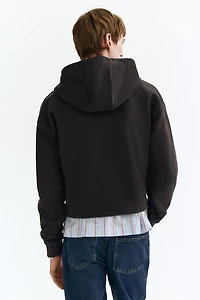 Oversized-Fit Hooded Jacket