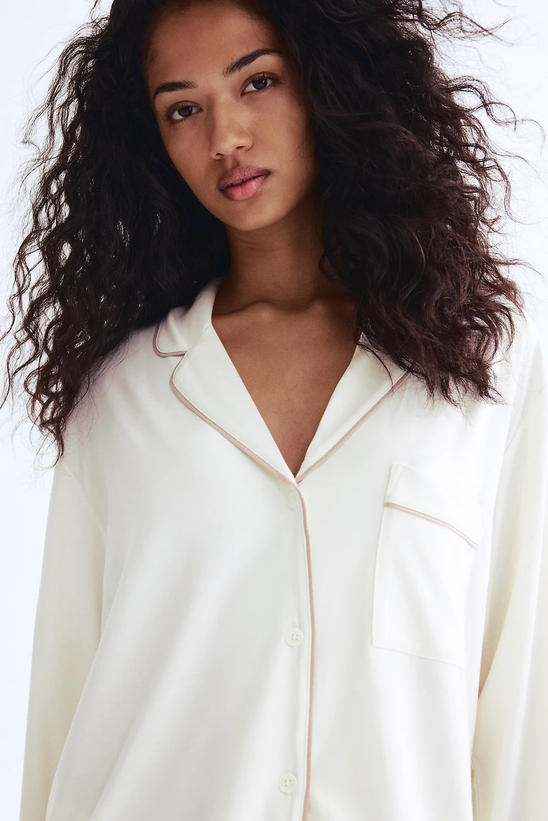 Pyjama en viscose mélangée