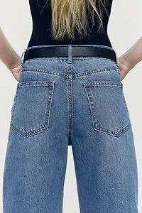 Wide-cut Jeans