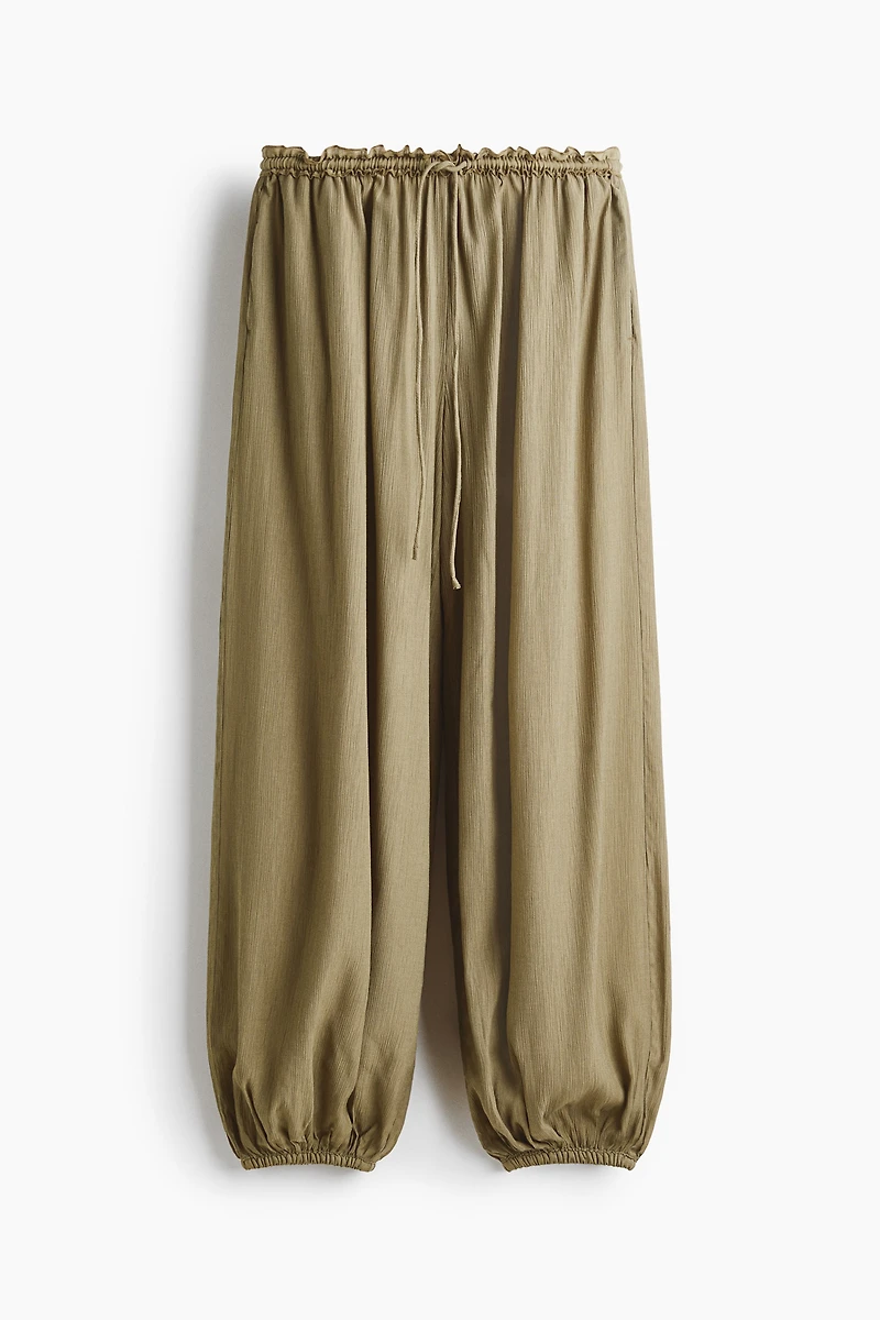 Balloon Pants with Drawstring