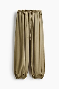 Balloon Pants with Drawstring