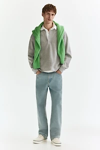 Loose-Fit Cotton Polo Shirt