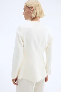 Linen-Blend Jacket