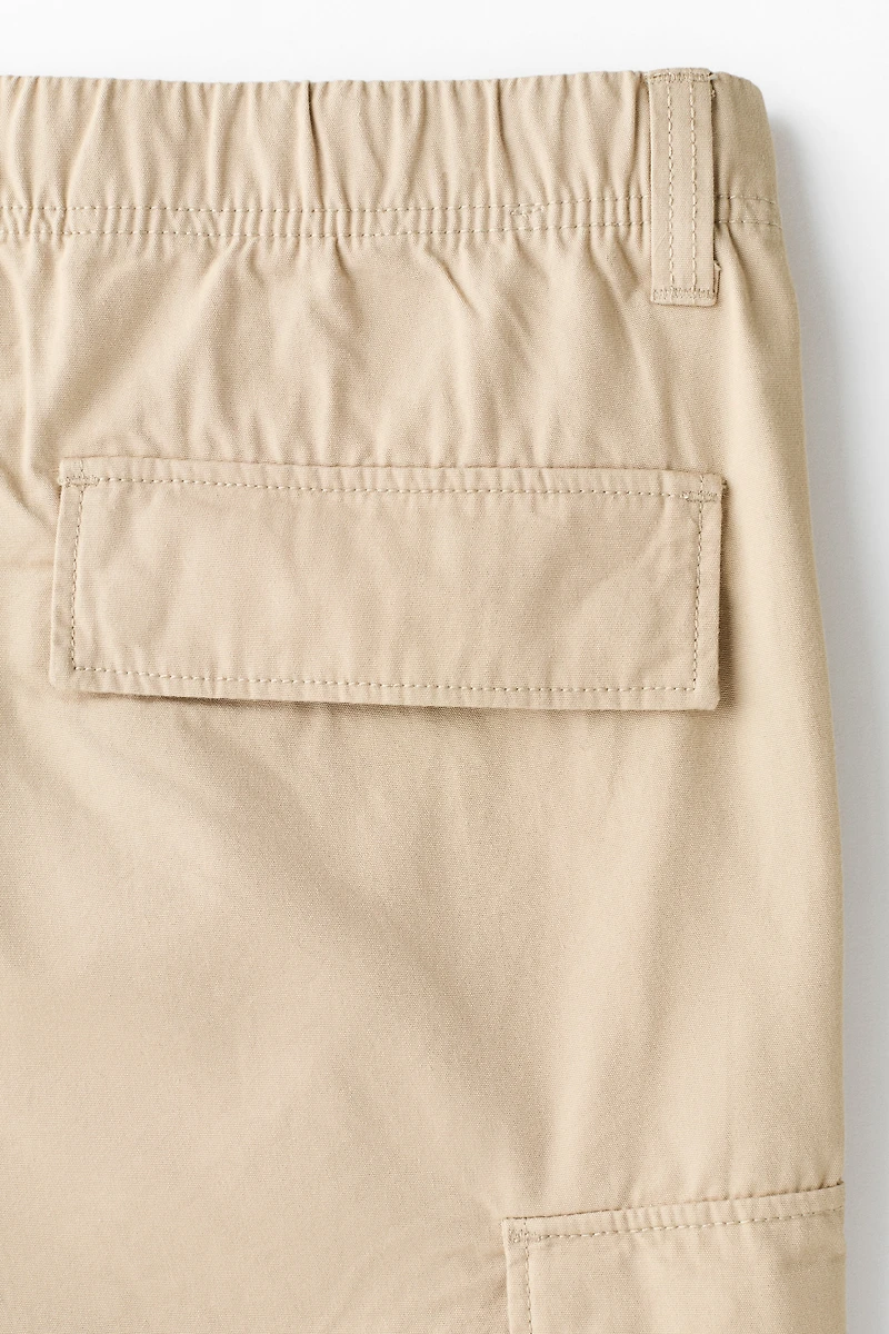 Relaxed-Fit Cotton Cargo Pants