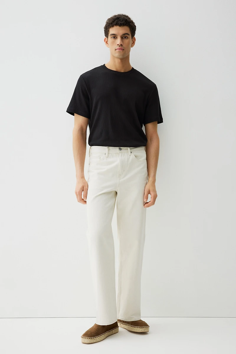 Regular-Fit Textured T-Shirt
