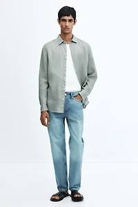 Regular-Fit Linen Shirt