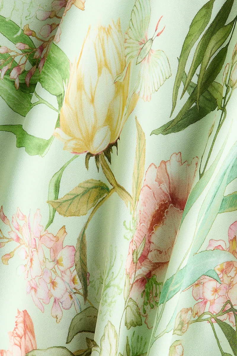 Jupe imprimée en viscose