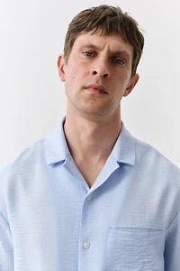 Regular Fit Textured resort shirt