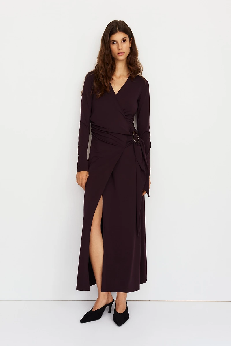 MAMA Nursing Wrap Dress