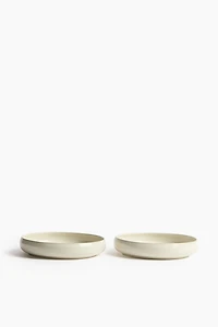 2-Pack Reactive-Glaze Soup Plates