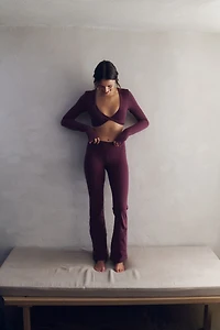 Flared Sports Leggings