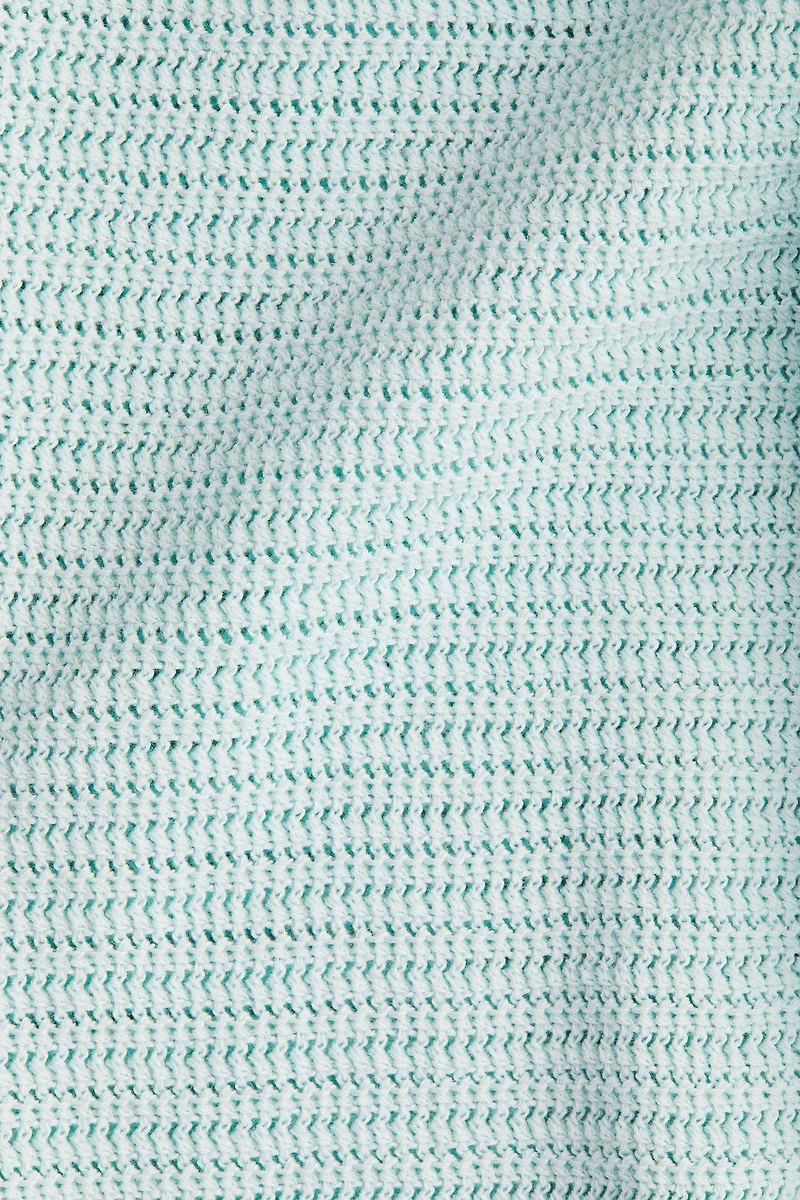 Flared Cotton-Knit Leggings