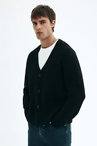 Regular-Fit Wool Cardigan