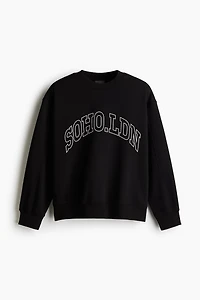 Embroidered Sweatshirt