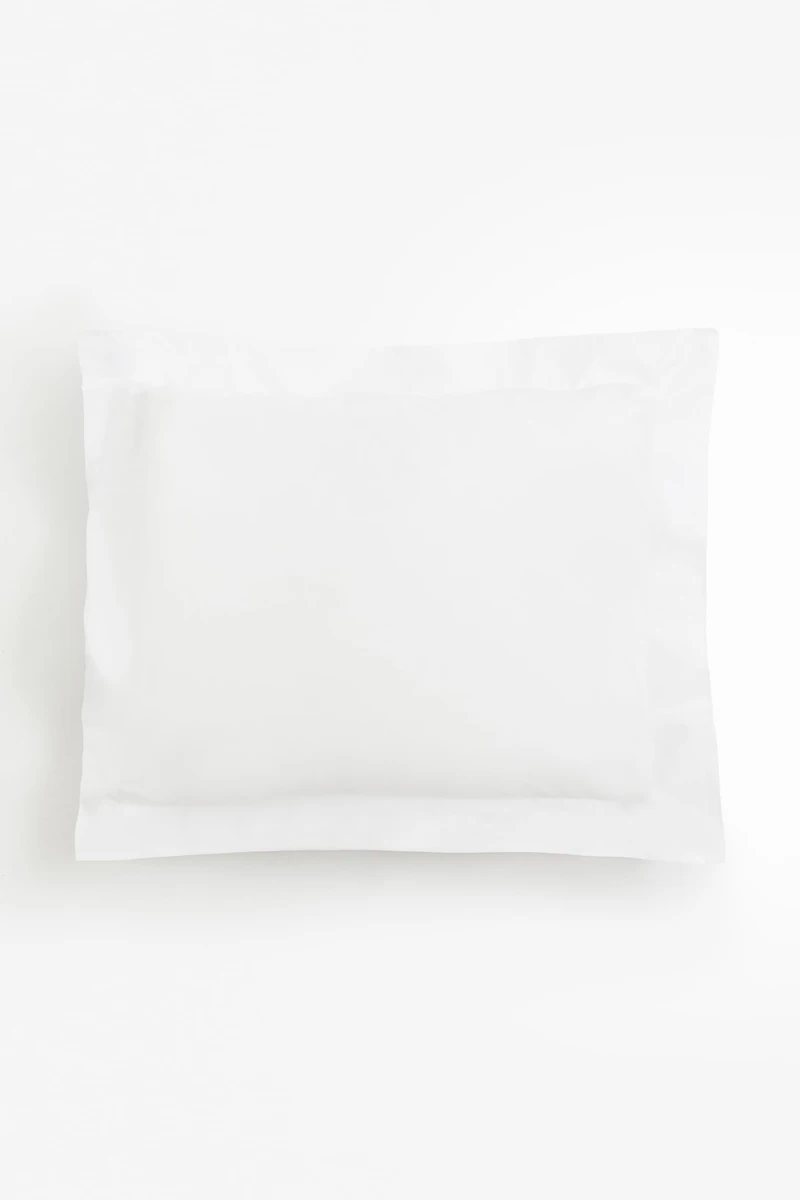 Taie d'oreiller en percale de coton