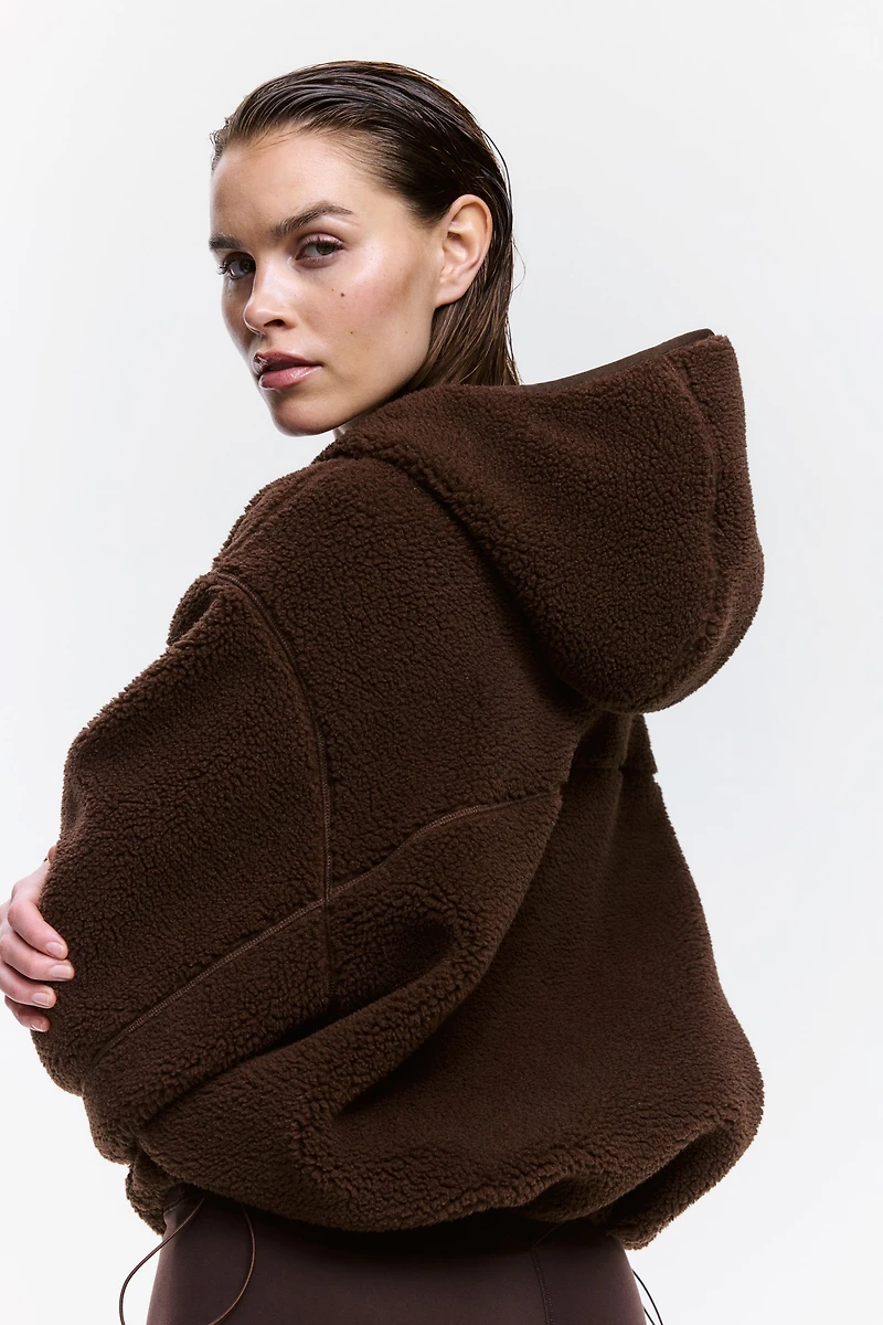 Veste de sport ample en polar