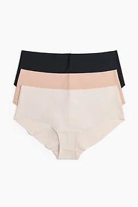 3-pack Invisible Hipster Briefs