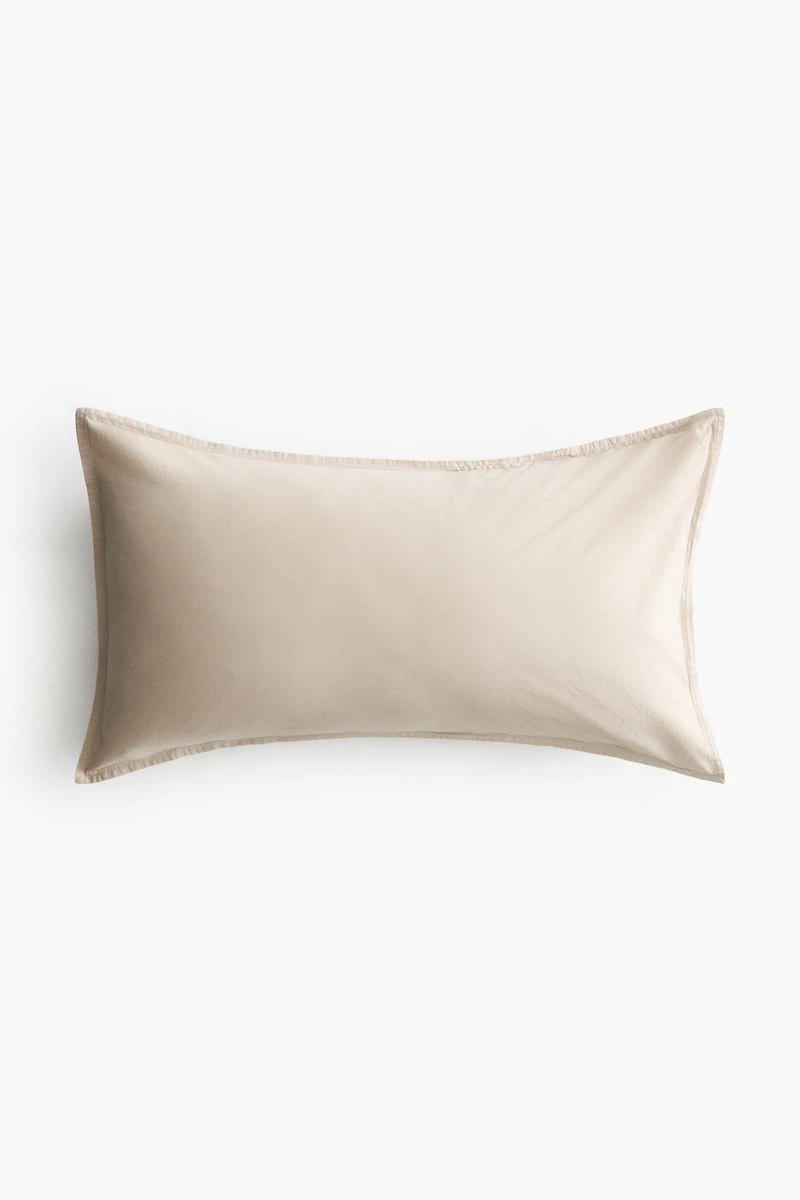Washed Cotton Pillowcase