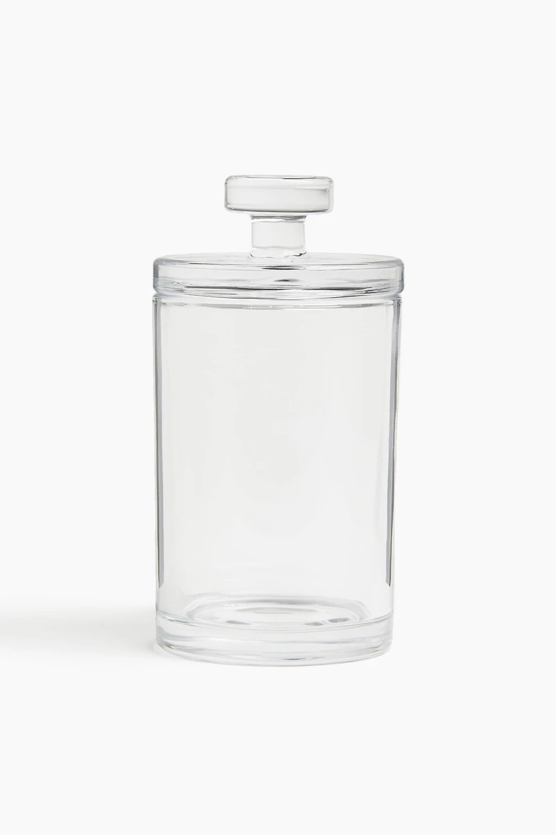 Slim Glass Jar with Lid