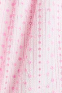 Cotton Dress with Embroidery